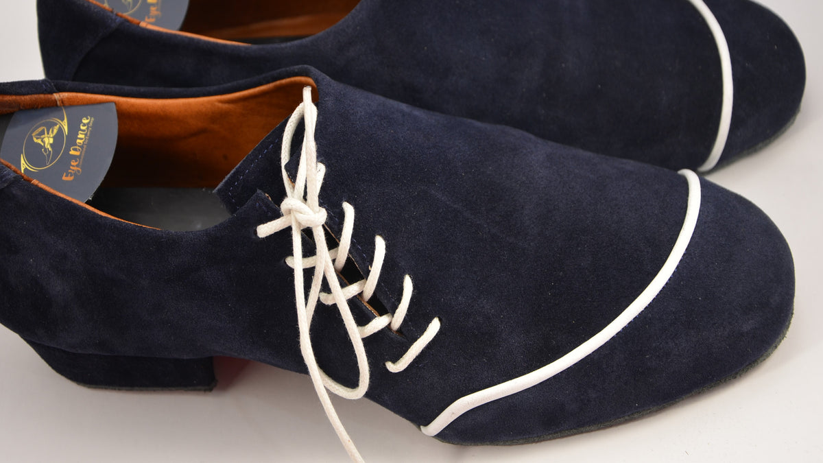 Cole Haan Cambridge Wing OX Dress Shoes - ELVIS Blue Suede Shoes - Cole Haan Suede Blue Dress Shoes for Men for sale | eBay main image 3