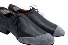 Split sole tango shoes.Men Dance Shoes. Men Tango Shoes. Handmade Tango Shoes. Black and Gray tango shoes. Elvis.Black tango shoes.gray tango shoes
