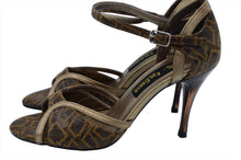 Tango Shoes. Copper Dance Shoes.