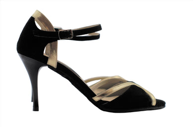 Tango Shoes, Italian Tango shoes, Black Tango Shoes
