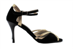 Tango Shoes, Italian Tango shoes, Black Tango Shoes