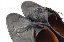 Black Dancing shoes for men with leather or suede sole.
